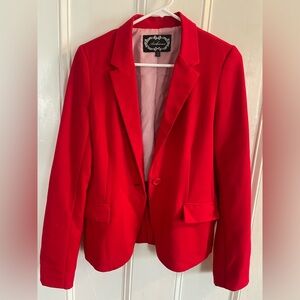 Red blazer